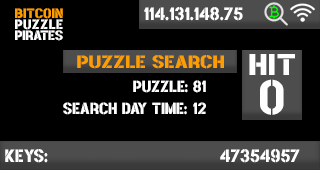 Puzzle search – unchanged display graphics from the project archive