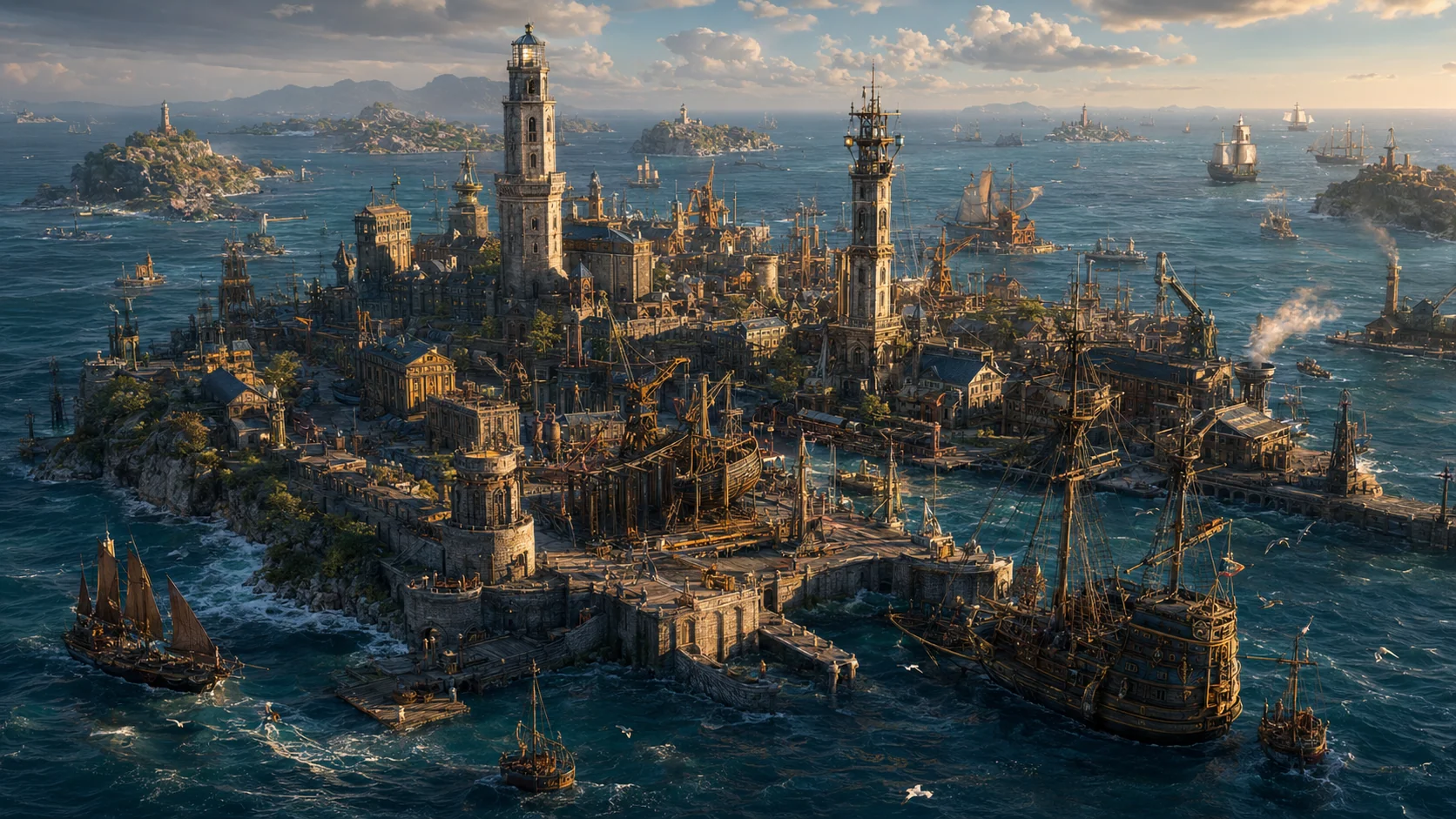 The city by the water