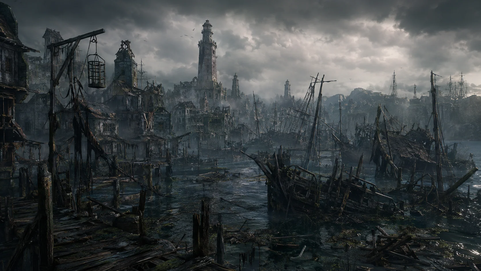 The old harbor
