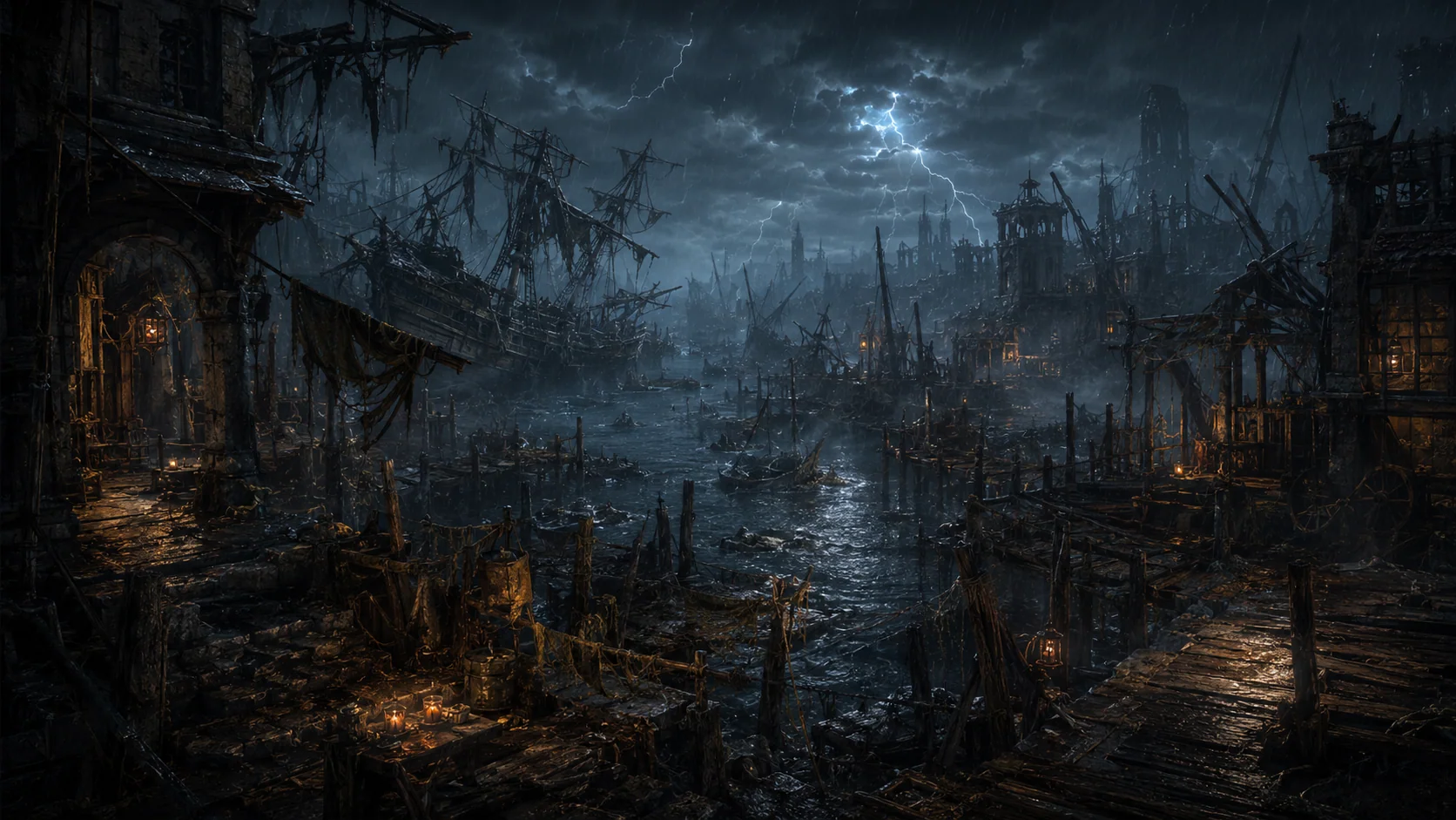 Storm Over the Canals