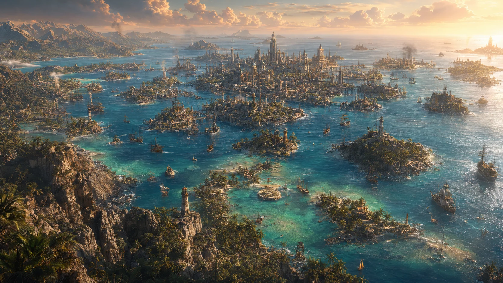 View Over the Island Sea
