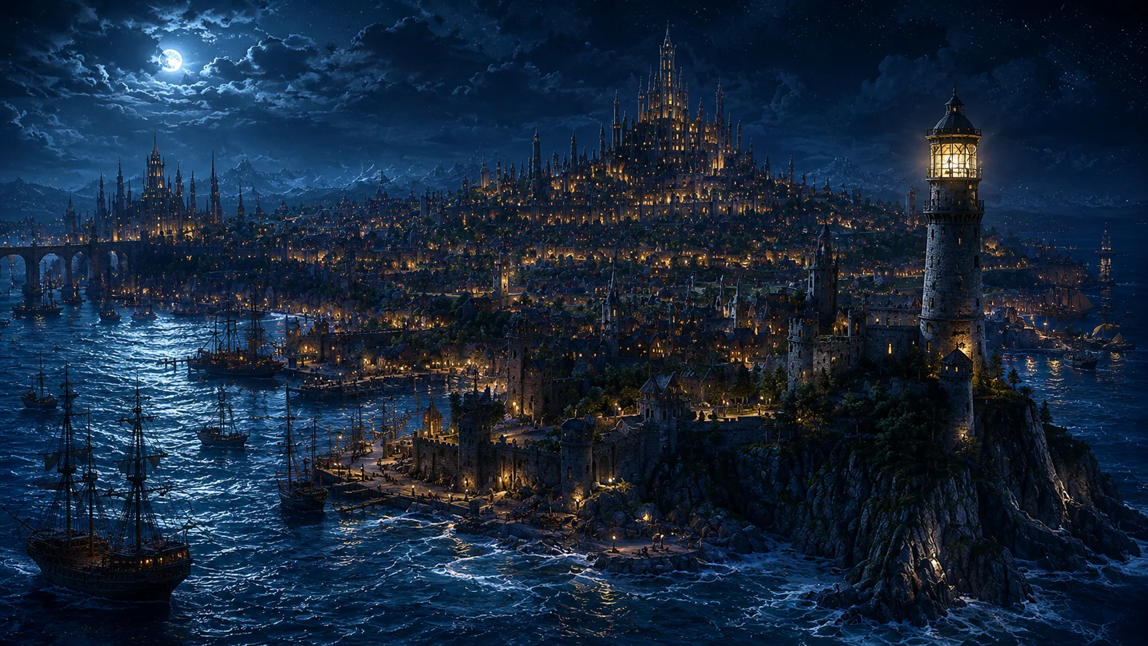 The Night Harbor