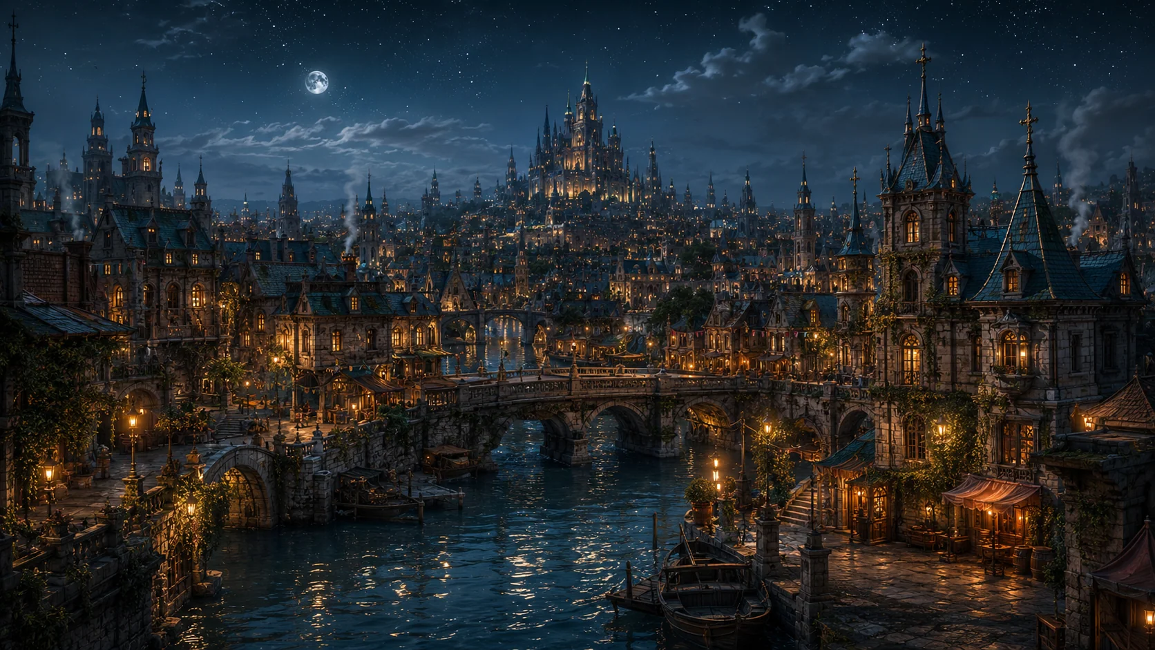 Night Between Towers