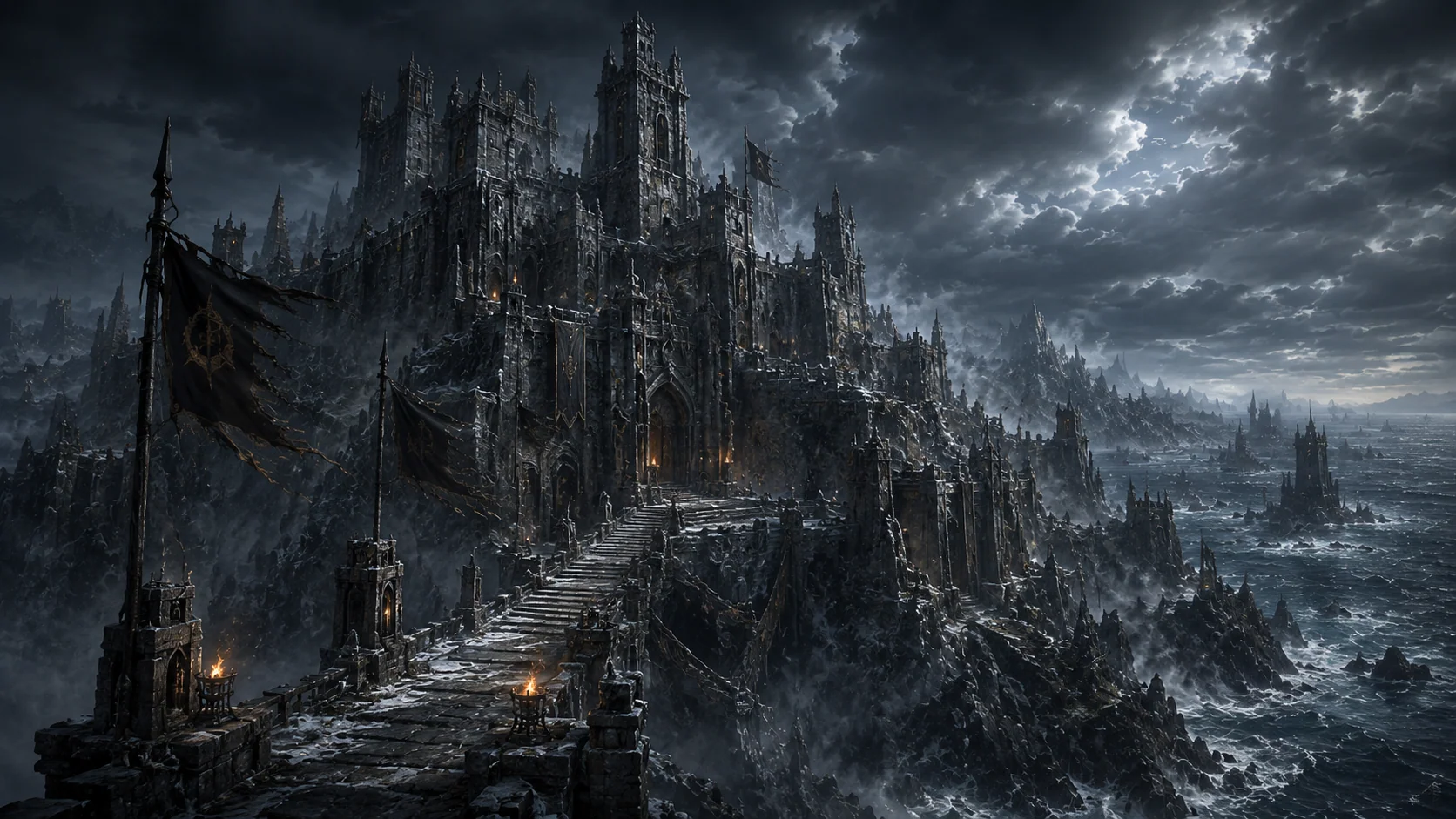 Towers Above the Sea