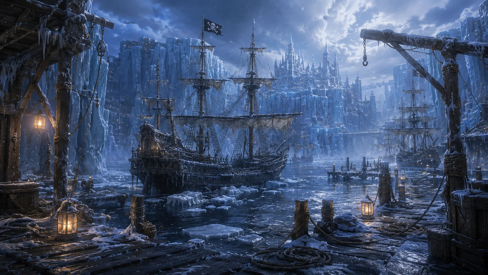 The Frozen Harbor
