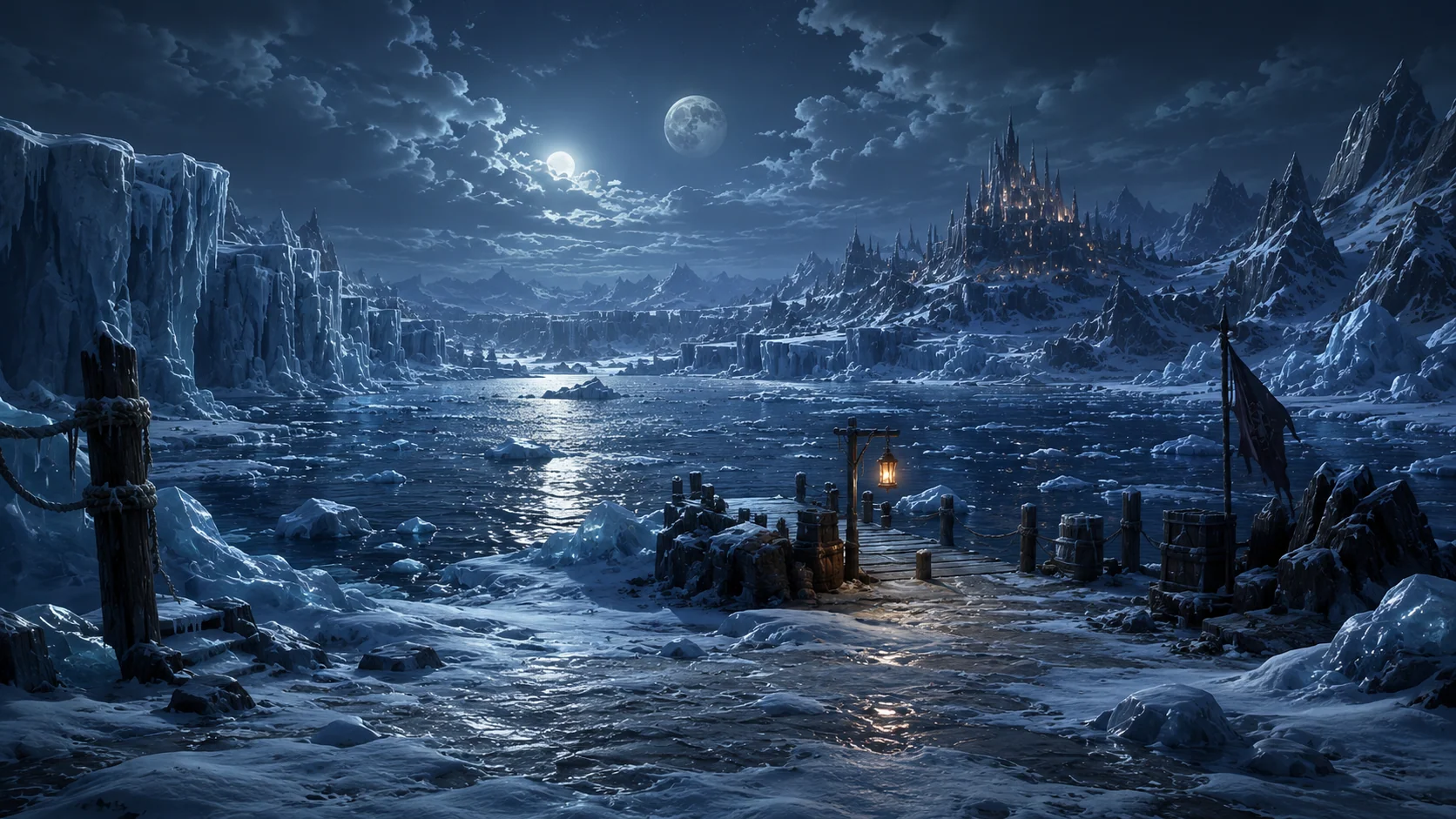 The Silent Ice Lagoon