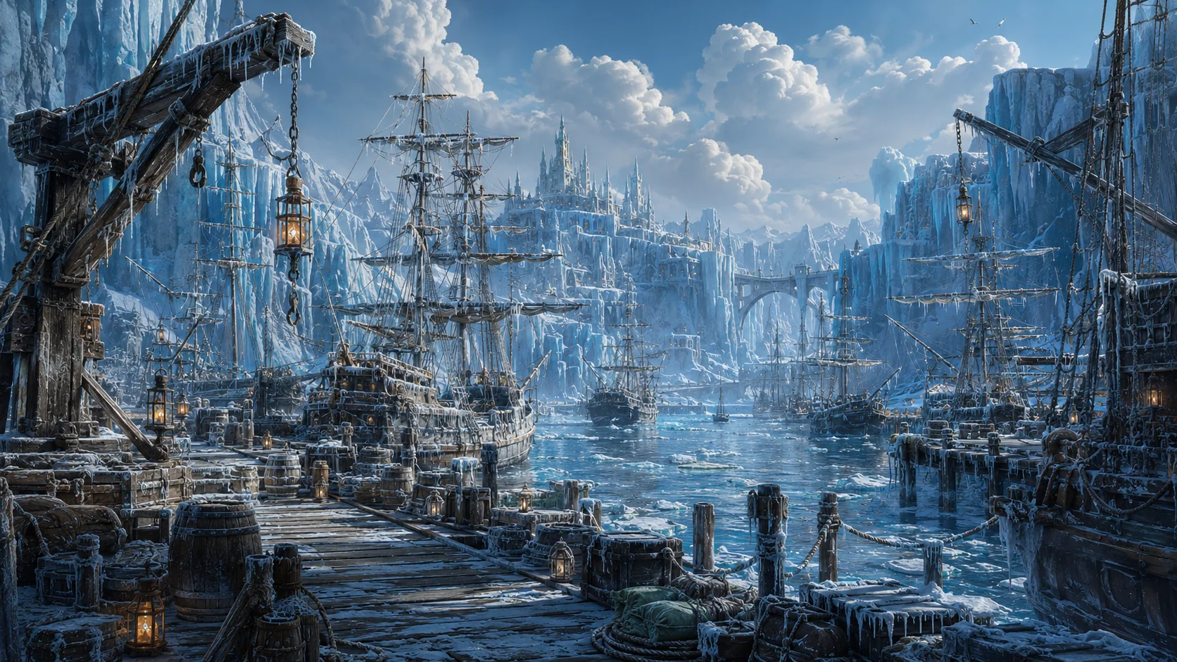 At the Icy Dock
