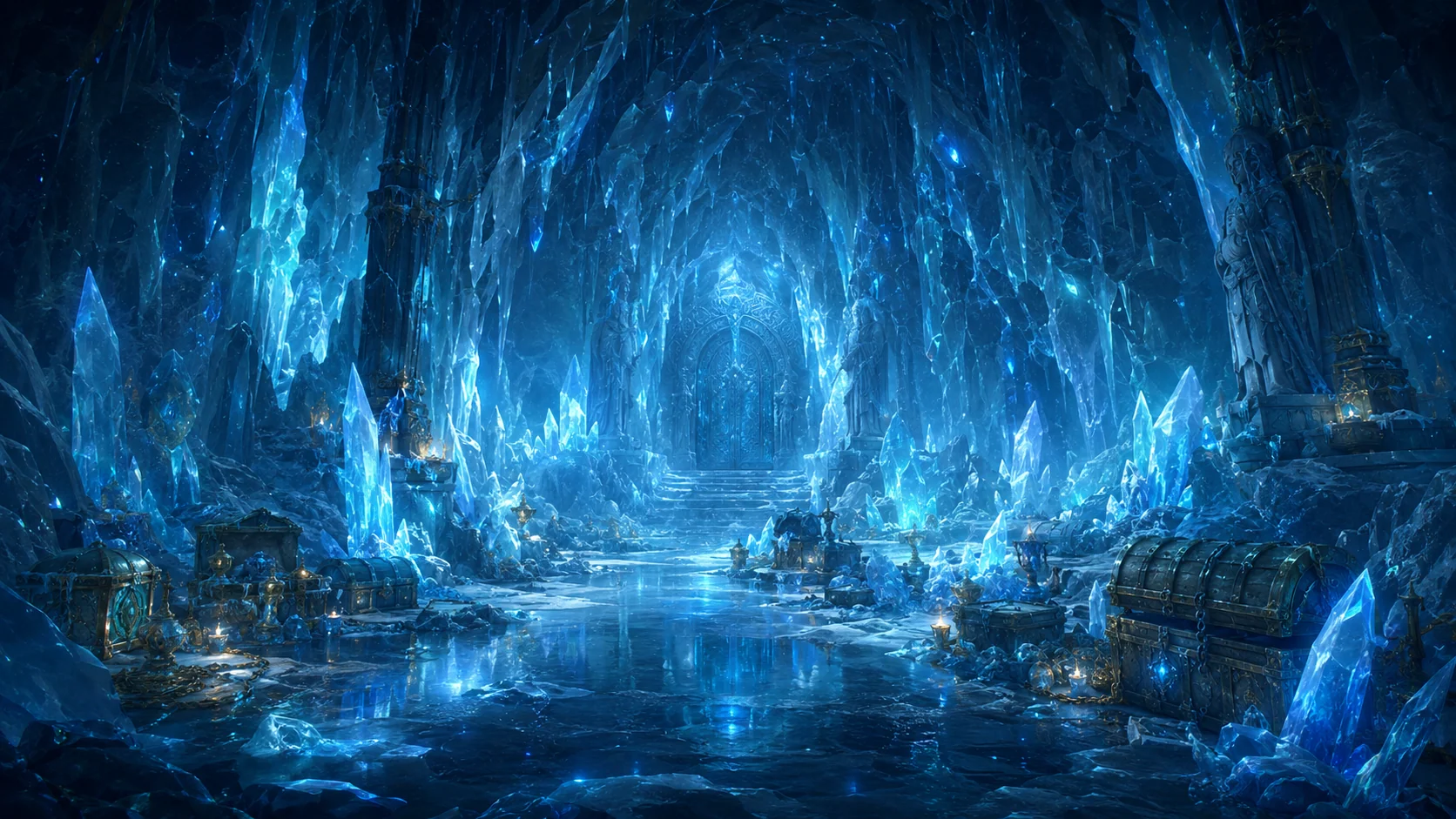 Deep in the Ice Vault