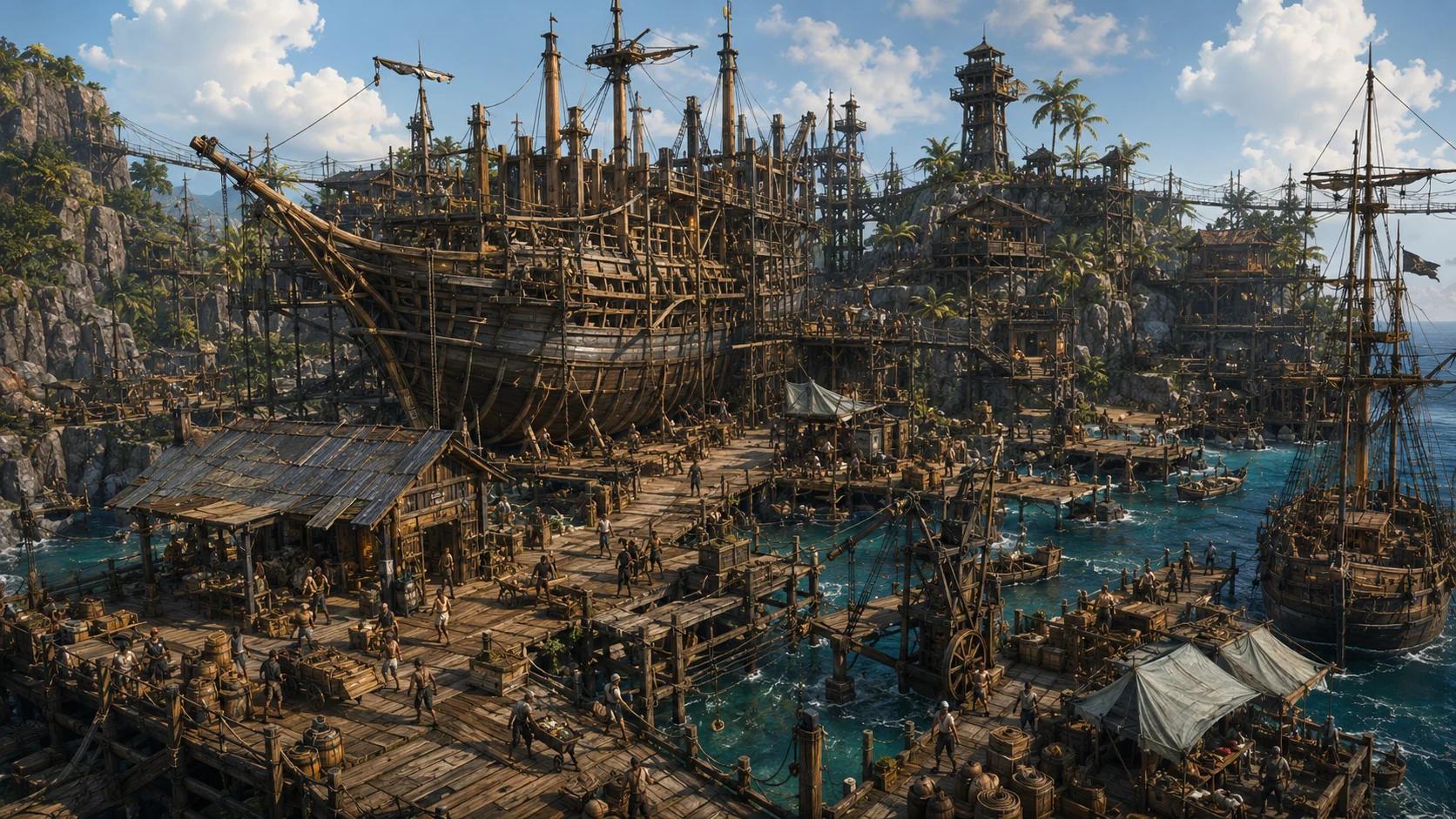 At the Hashrate Dock
